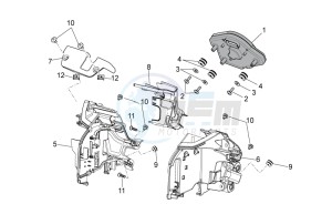 Tuono 1000 v4 R APRC ABS drawing Dashboard