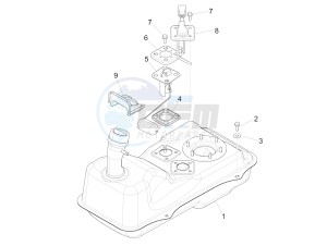 Fly 150 4T 3V ie (USA) drawing Fuel tank