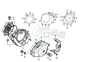 RAPTOR 650 drawing CRANKCASE COVER