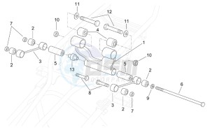 Leonardo 250 st (eng. Yamaha) drawing Connecting rod