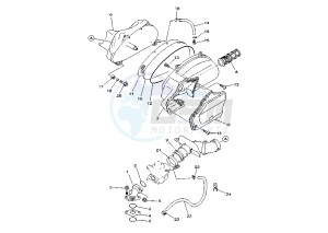 YP MAJESTY 250 drawing INTAKE