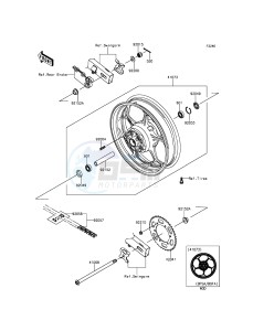 NINJA_250SL_ABS BX250BFSA XX (EU ME A(FRICA) drawing Rear Hub