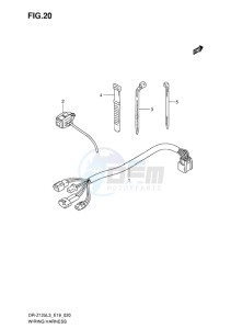 DR-Z125 EU drawing WIRING HARNESS