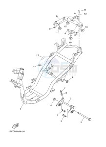 YN50 OVETTO (2APJ 2APJ) drawing FRAME