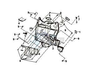 FNX 125 (GC12G1-EU) (L9) drawing INNER LEG SHIELD