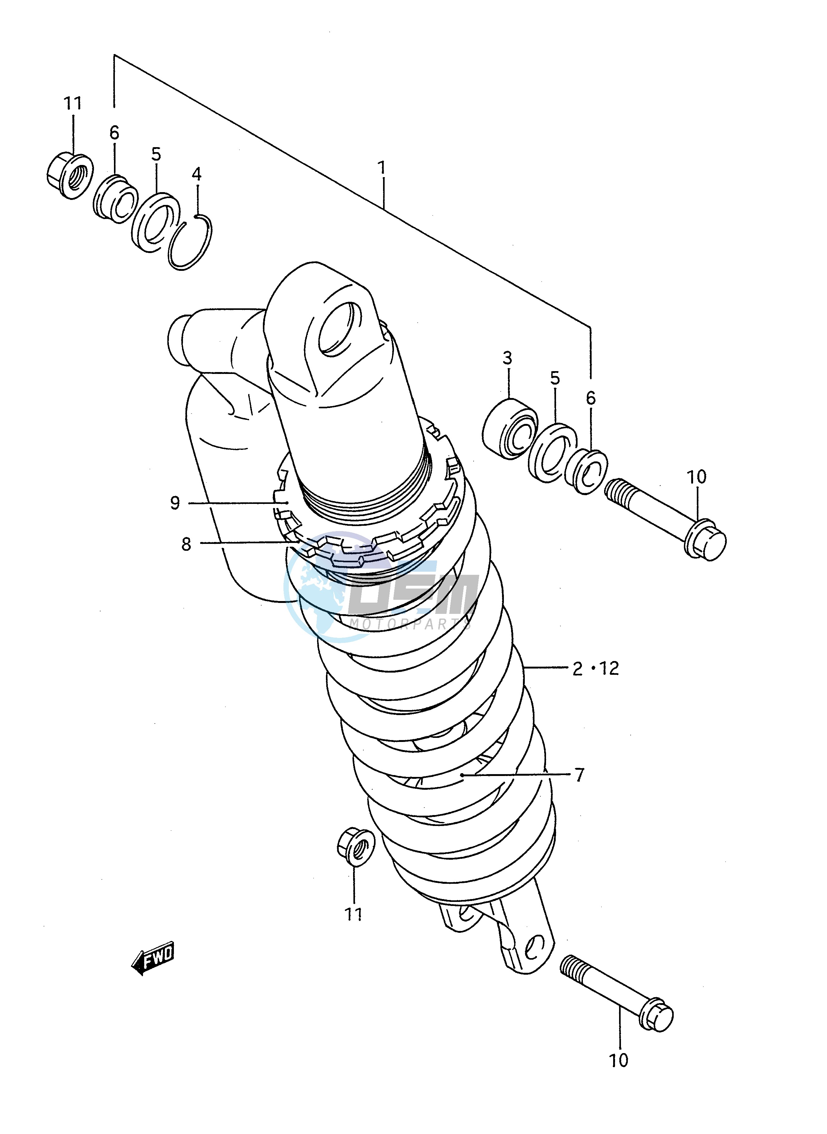 SHOCK ABSORBER (MODEL K)