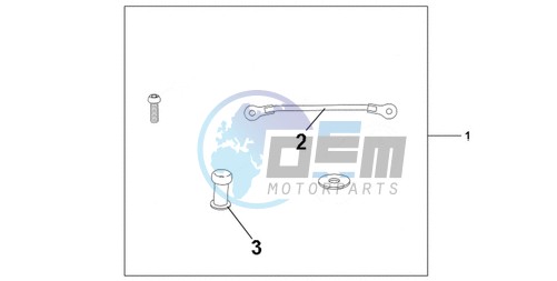 TANK BAG ATT KIT