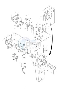 DF 25 V-Twin drawing Concealed Remocon (2) Remote Control