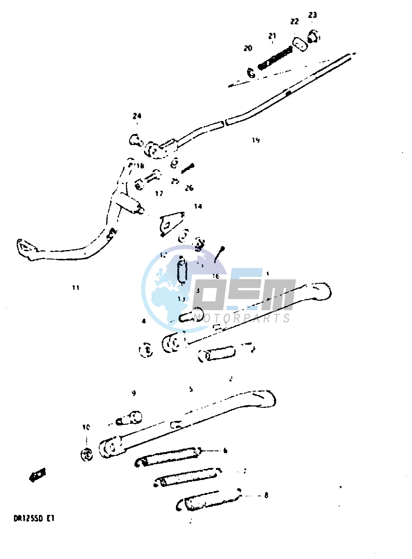 STAND - REAR BRAKE