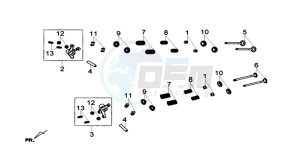 JOYMAX Z 300I ABS (L9) EU drawing N-EX. VALVE ROCKER ARM