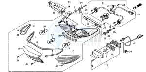 XL1000VA drawing TAILLIGHT