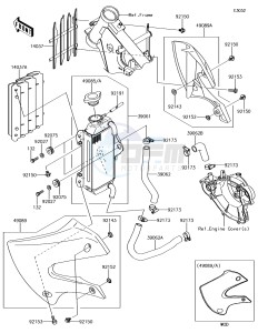 KX65 KX65AGF EU drawing Radiator