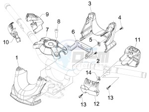 MP3 500 Sport (USA) USA drawing Anti-percolation system