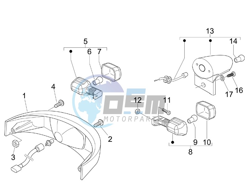 Tail light - Turn signal lamps