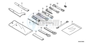 NC750SAG NC750S Europe Direct - (ED) drawing TOOLS