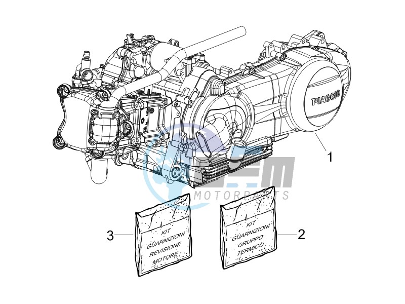 Engine, assembly