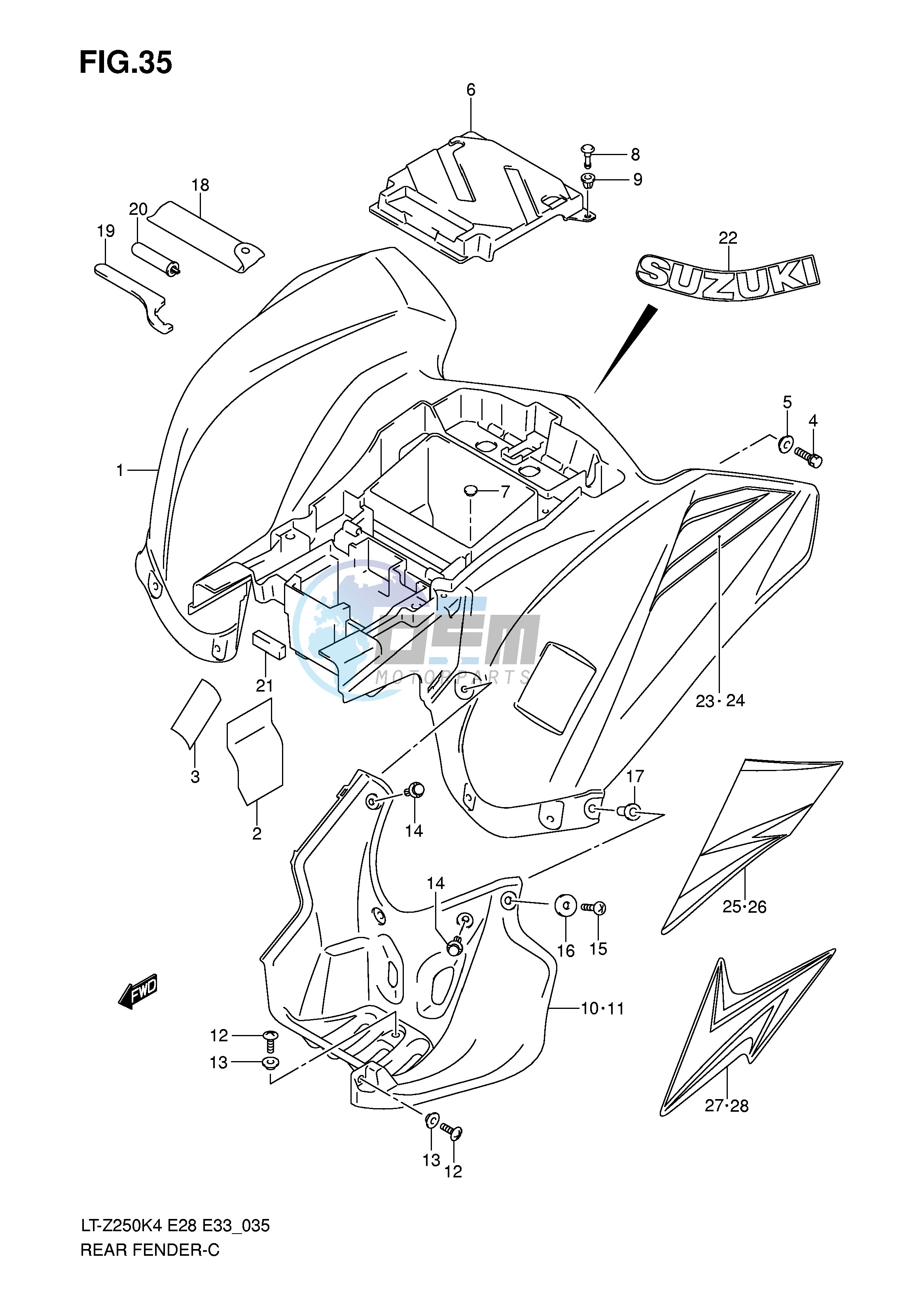 REAR FENDER