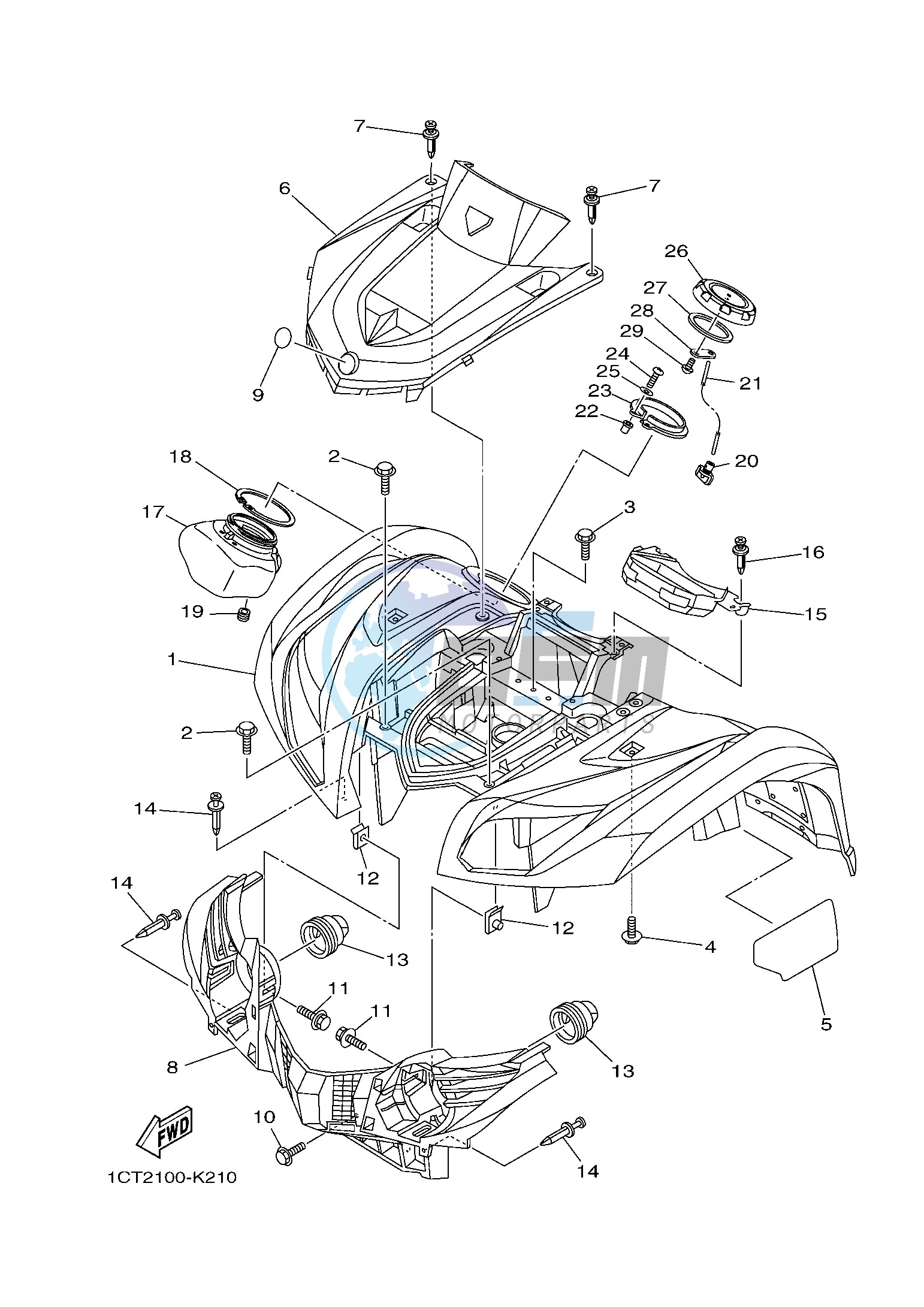 FRONT FENDER