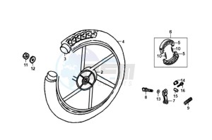 FIDDLE II 50 drawing REAR WHEEL