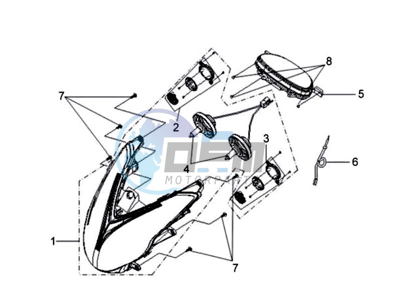 HEADLAMP CPL  / DASHBOARD