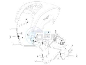 Audace 1400 USA-CND 1380 drawing Fuel vapour recover system