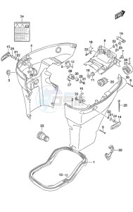 DF 115A drawing Side Cover SS Model