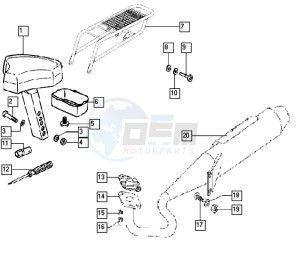 QUADRO_EX_L0-L1 50 L0-L1 drawing Seat-exhaust