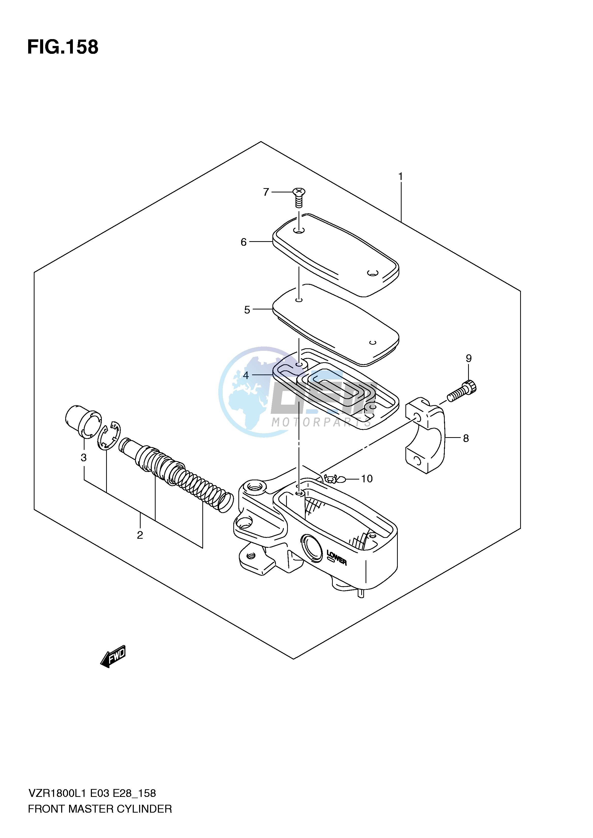 FRONT MASTER CYLINDER (VZR1800ZL1 E3)