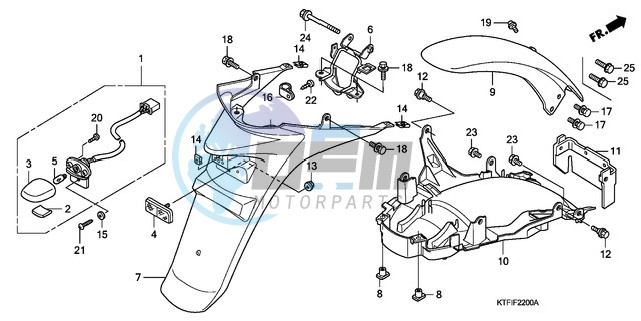 REAR FENDER