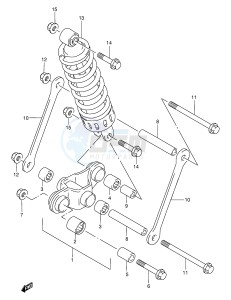 GS500 (E2) drawing CUSHION LEVER