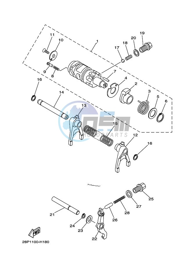 SHIFT CAM & FORK