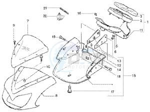 DNA GP EXPERIENCE 50 drawing Fairings-meter combination