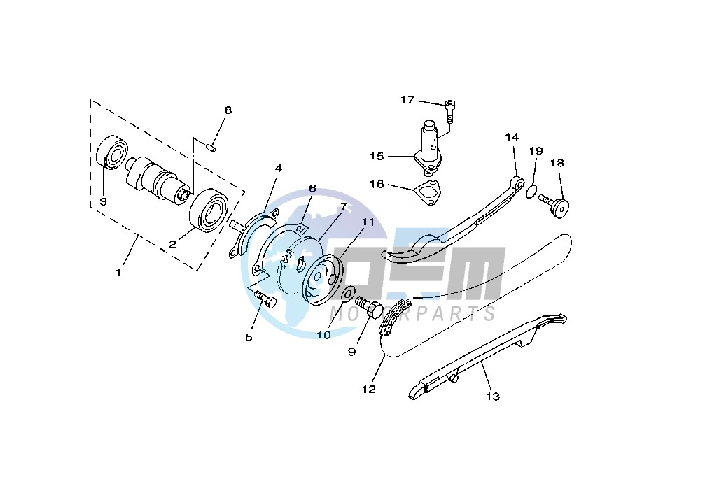 CAMSHAFT -CHAIN