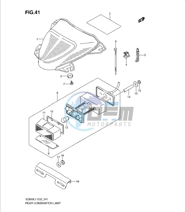 REAR COMBINATION LAMP