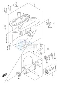 DF 50A drawing Gear Case