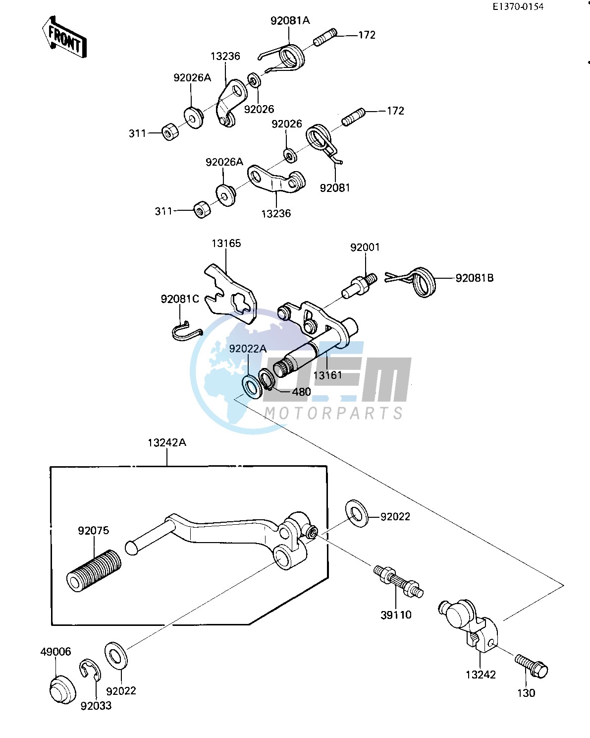 GEAR CHANGE MECHANISM