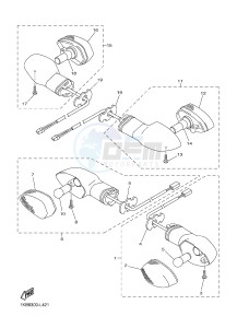 YZF-R1 YZF-R1M 998 R1 (2SG5 2SG6) drawing FLASHER LIGHT