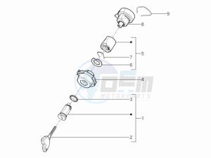 Typhoon 50 2t e3 (CH) Switserland drawing Locks