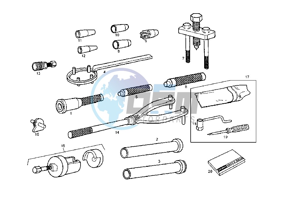 WORKSHOP SERVICE TOOLS