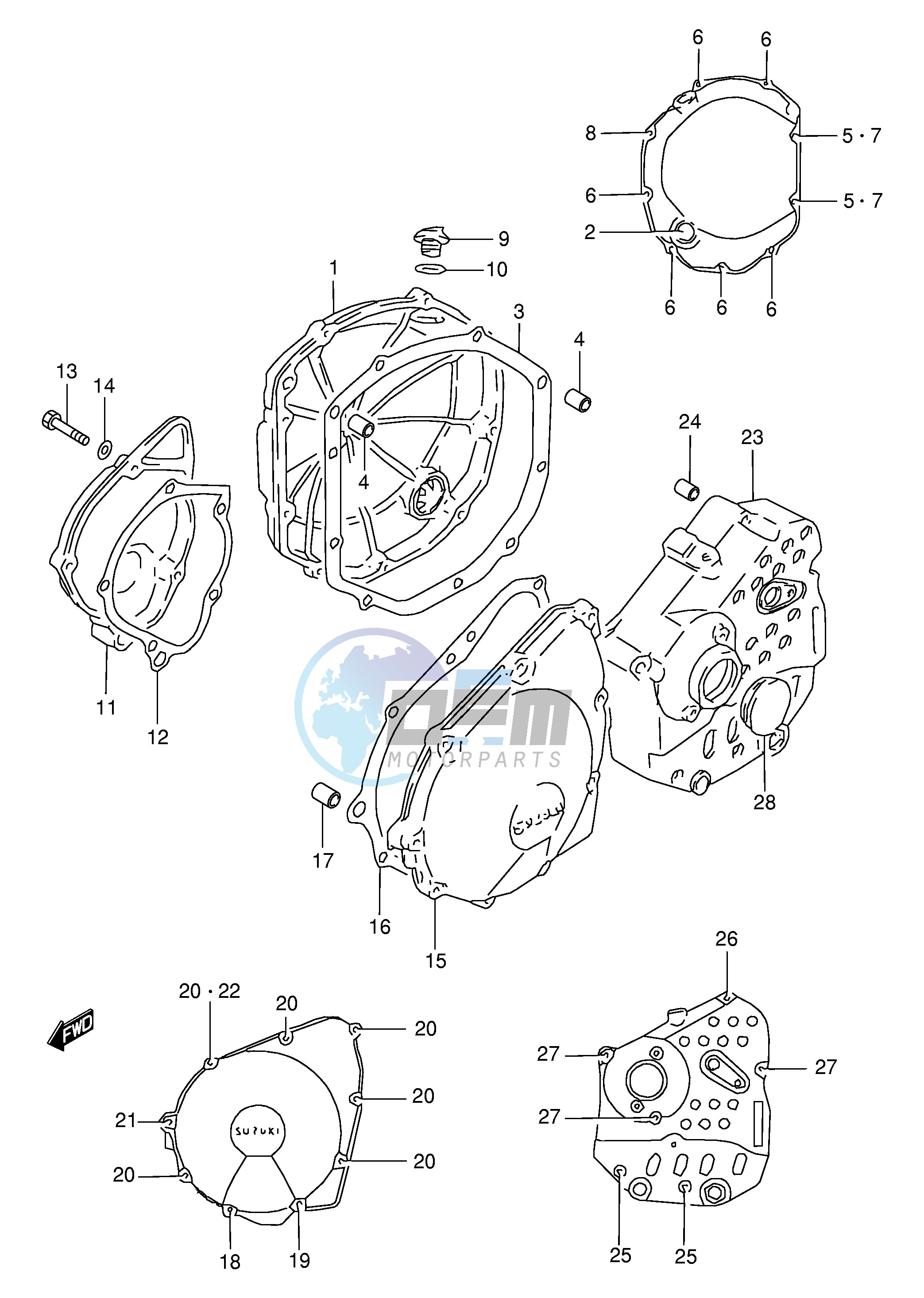 CRANKCASE COVER