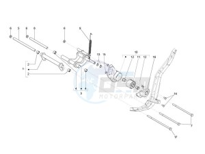 Liberty 125 4t ptt (SL) SL drawing Swinging arm