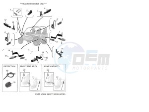 YXF1000EW YX10FRPAN (B4JA) drawing WVTA STAYS, SAFETY, RESTRICTORS