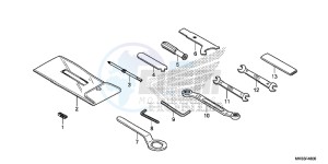 CBR1000SAG CBR1000 ED drawing TOOLS