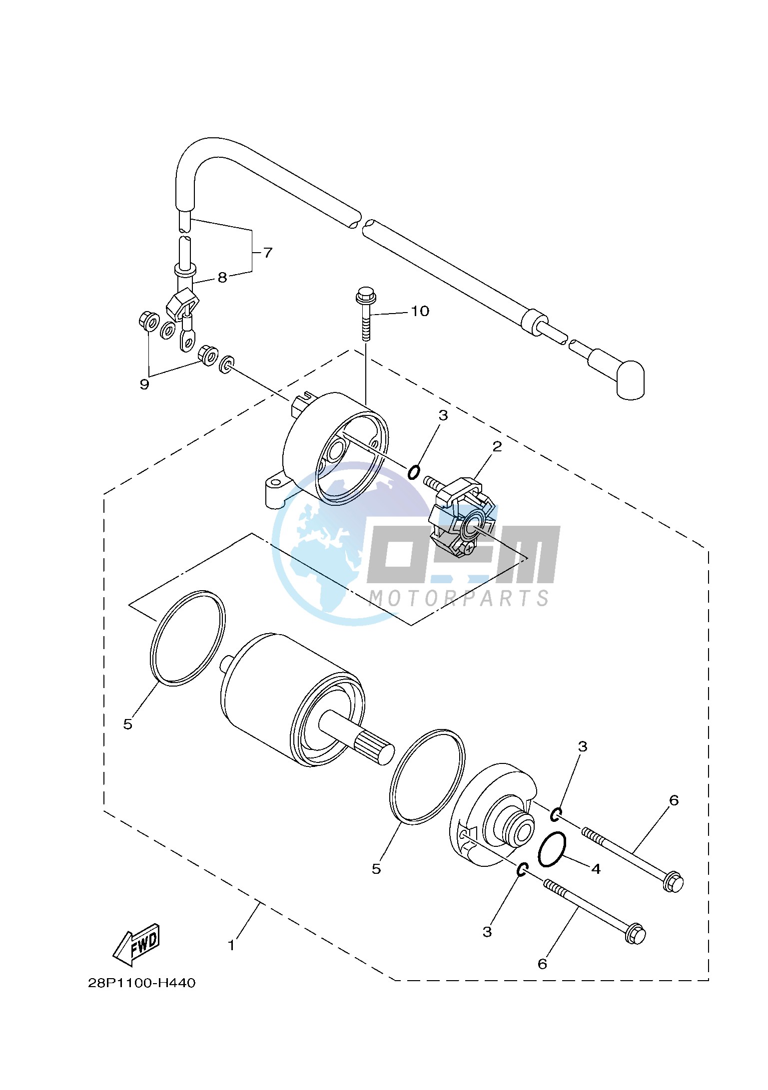 STARTING MOTOR