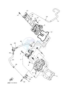 YXE700ES YXE70WPSG WOLVERINE R-SPEC EPS SE (BN52) drawing CYLINDER HEAD