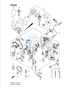 VL800 drawing WIRING HARNESS (VL800TL1 E24)