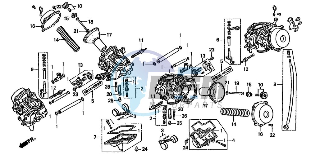 CARBURETOR (COMPONENT PARTS)