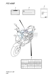 SFV 650 ABS GLADIUS EU drawing LABEL