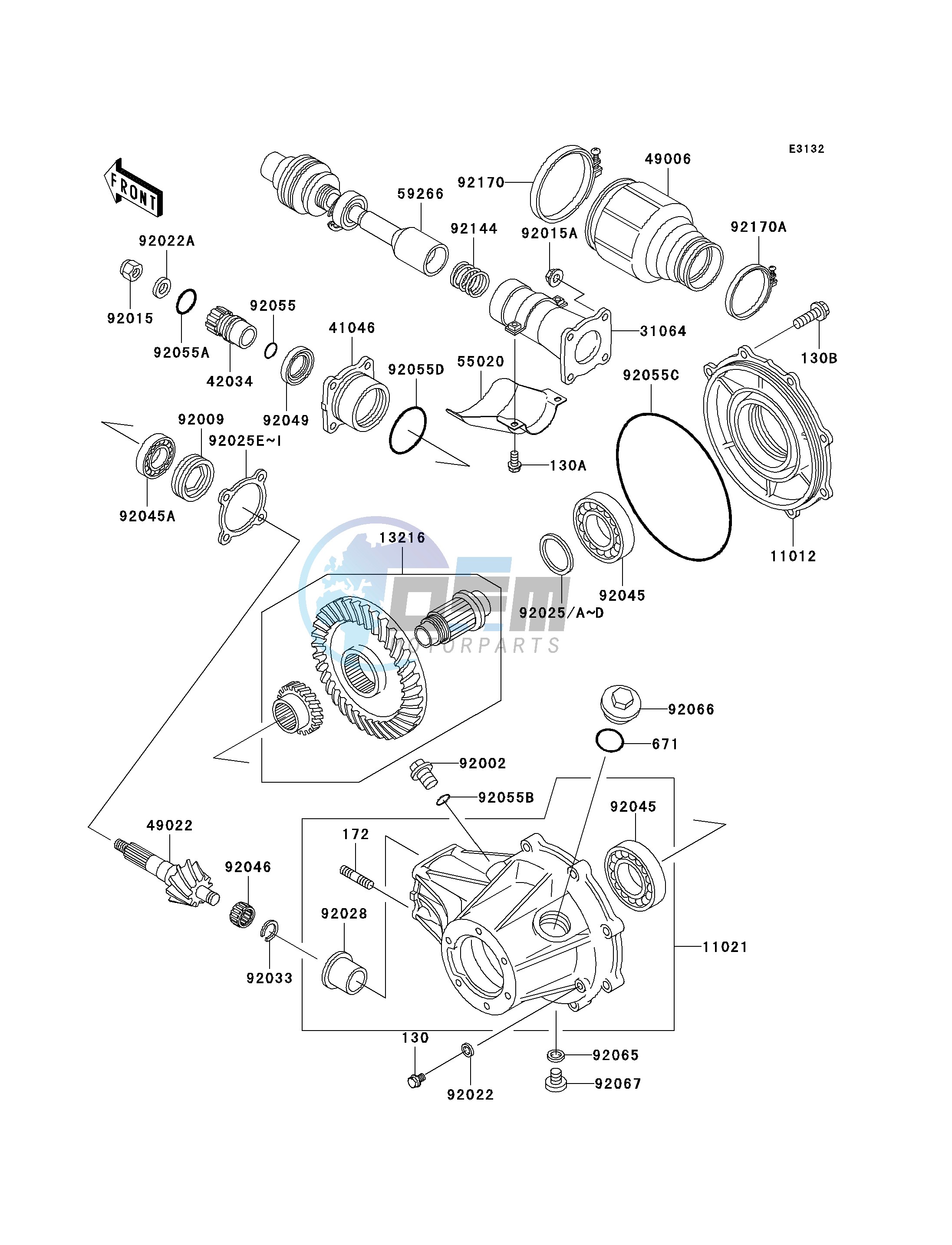 DRIVE SHAFT_FINAL GEAR