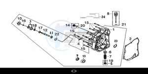 JOYRIDE 300 (LJ30W3-EU) (M3) drawing R. CASE COVER COMP